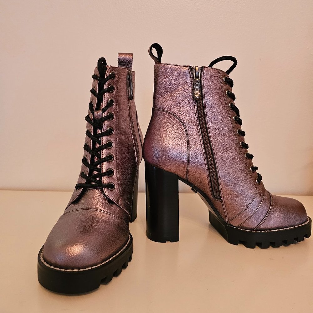 Ankle boots, NEW, bought in Europe,  Louis Vuitton style.